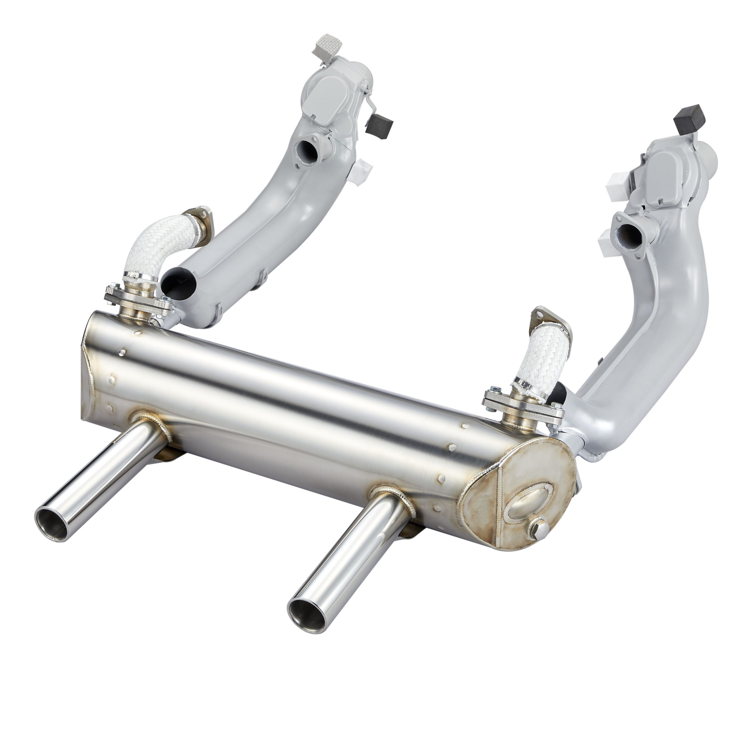 VW Beetle SS143 Super Sport Exhaust System w/ 50x35 Tips