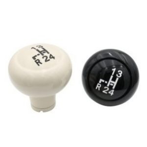 AKB Stock Style Aluminum Shift Knob Black or Ivoryo - 7mm,10mm, 12mm