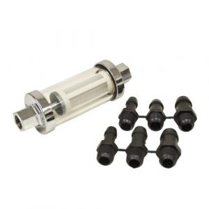 Fuel Filter Only with 1/4", 5/16", and 3/8" fittings
