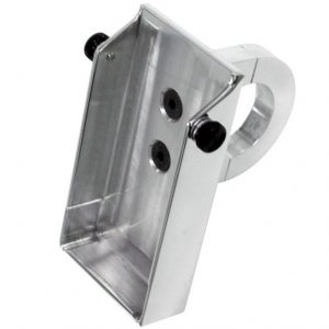 Polished Aluminum Billet GPS Mount for 1 1/2" Tubing