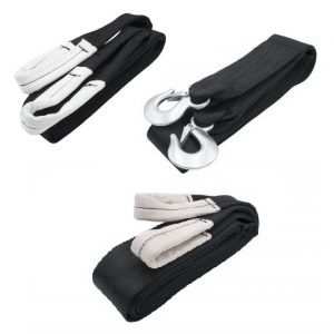 13 Foot Tow Strap with Loops, Choose Size/Style