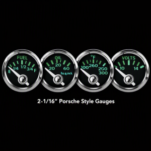 2-1/16" Porsche Style Gauges