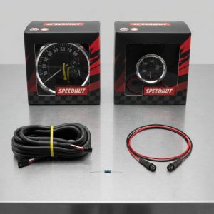 4-1/2″ Dual –  GPS Speedo / Fuel Level PLUS 2 1/16" Cylinder Head Temp Gauge - VW Design (Not OEM)